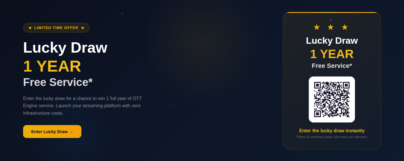 OTT Engine — Lucky Draw