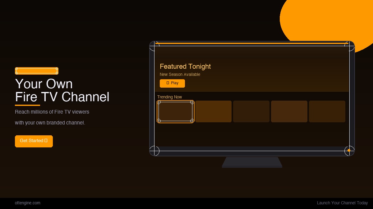 Fire TV app on a connected TV with Alexa voice search